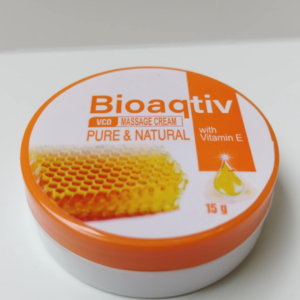 Bioaqtiv VCO Massage Cream with Vitamin E