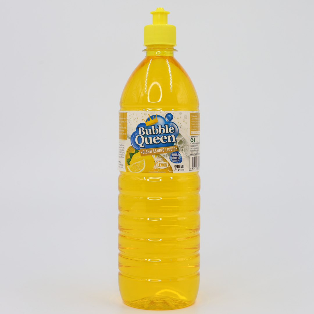 Bubble Queen Dishwashing Liquid (Lemon) 990ml