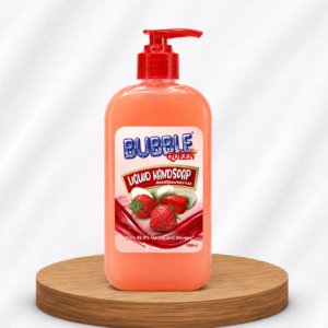 Bubble Queen Antibacterial Liquid Handsoap - Strawberry (150ml)