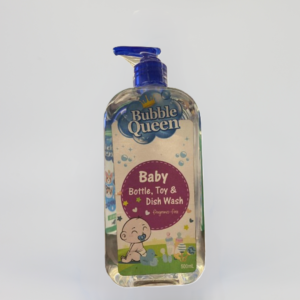 Bubble Queen Baby Bottle, Toy & Dish Wash - Apple Scent